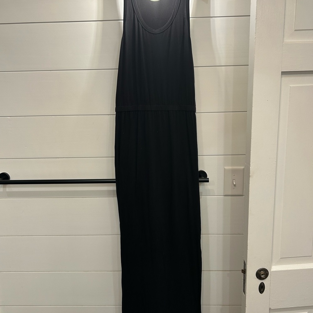 J. Crew Classic Black Maxi Dress